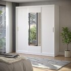 Guarda-roupa Casal Com Espelho 3 Portas De Correr Muriqui Max