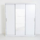 Guarda-roupa Casal Com Espelho 3 Portas De Correr Muriqui Max