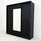 Guarda-roupa Casal Com Espelho 3 Portas De Correr Muriqui Max