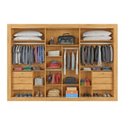 Guarda Roupa Casal Com Espelho 3 Portas De Correr Toronto Móv