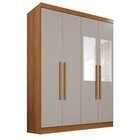 Guarda-roupa Casal Com Espelho 4 Portas 2 Gavetas França