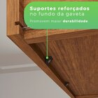 Guarda Roupa Casal Com Espelho 4 Portas 6 Gavetas Portinari P