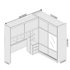 Guarda Roupa Casal Com Espelho 4 Portas 7 Gavetas Firenze Plu