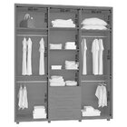 Guarda-roupa Casal Com Espelho 5 Portas 3 Gavetas Las Vegas I