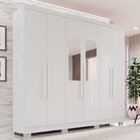 Guarda-roupa Casal Com Espelho 6 Portas 2 Gavetas França