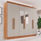 Guarda-roupa Casal Com Espelho 6 Portas 2 Gavetas França