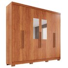 Guarda-roupa Casal Com Espelho 6 Portas 2 Gavetas França