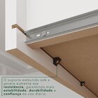 Guarda-roupa Casal Com Espelho 6 Portas 2 Gavetas França Bran