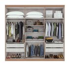 Guarda-roupa Casal Com Espelho 6 Portas 4 Gavetas Alonzo Carv