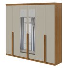 Guarda-roupa Casal Com Espelho 6 Portas 4 Gavetas Alonzo Rove
