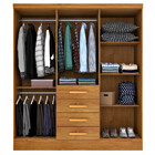 Guarda Roupa Casal Com Espelho 6 Portas 4 Gavetas - Arizona-c