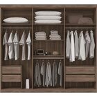 Guarda Roupa Casal Com Espelho 6 Portas 4 Gavetas Imaginare S