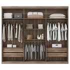 Guarda Roupa Casal Com Espelho 6 Portas 4 Gavetas Versalhes S