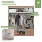 Guarda-roupa Casal Com Espelho 6 Portas 4 Gavetas Zeus Carval