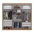 Guarda-roupa Casal Com Espelho 6 Portas 5 Gavetas Aries Rover