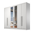 Guarda Roupa Casal Com Espelho 6 Portas 6 Gavetas - Livorno-b