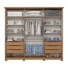 Guarda-roupa Casal Com Espelho 6 Portas 6 Gavetas Napoli Msrr