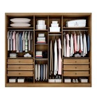 Guarda Roupa Casal Com Espelho 6 Portas 6 Gavetas - Robust -c