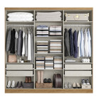 Guarda Roupa Casal Com Espelho 6 Portas Passione Glass Thb