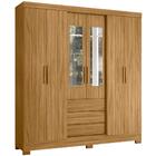 Guarda Roupa Casal Com Espelho 6 Pt 0310 Moval