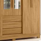Guarda Roupa Casal Com Espelho 6 Pt 0310 Moval