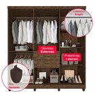 Guarda Roupa Casal Com Espelho 8 Portas 2 Gavetas Master Top