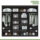 Guarda Roupa Casal Com Espelho 8 Portas 4 Gavetas Andara Móve