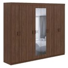Guarda-roupa Casal Com Espelho 8 Portas 4 Gavetas Duna Móveis