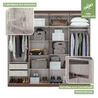 Guarda-roupa Casal Com Espelho 8 Portas 4 Gavetas Duna Móveis