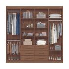 Guarda Roupa Casal Com Espelho 8 Portas China Jabotá