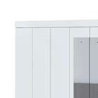 Guarda-roupa Casal Com Espelho Andara 8 Pt 4 Gv Branco