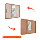 Guarda-roupa Casal Com Espelho Aquarius Flex 3 Pt 3 Gv Carval