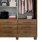 Guarda-roupa Casal Com Espelho Arezzo 3 Pt 9 Gv Ipê