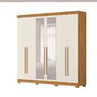 Guarda-roupa Casal Com Espelho Belem 6 Pt 4 Gv Carvalho E Off