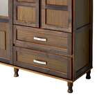 Guarda-roupa Casal Com Espelho Campo Grande 10 Pt 4 Gv Imbuia