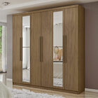 Guarda Roupa Casal Com Espelho Canoas Mapi Móveis 6 Portas 3