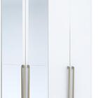 Guarda-roupa Casal Com Espelho Daniela 6 Pt 6 Gv Café E Off W