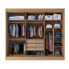 Guarda-roupa Casal Com Espelho Detroit 3 Pt 3 Gv Naturale