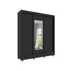 Guarda Roupa Casal Com Espelho E Pés 3 Portas 4 Gavetas Taifa