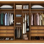 Guarda Roupa Casal Com Espelho E Pés 3 Portas 6 Gavetas 270cm