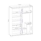 Guarda-roupa Casal Com Espelho Eleganza 2 Pt 3 Gv Álamo