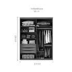 Guarda-roupa Casal Com Espelho Eleganza 2 Pt 3 Gv Álamo