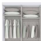 Guarda-roupa Casal Com Espelho Hercules Plus 3 Pt 9 Gv Branco