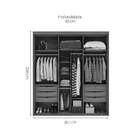 Guarda-roupa Casal Com Espelho Inovatto 2 Pt 6 Gv Álamo