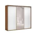 Guarda-roupa Casal Com Espelho Inovatto Ll 3 Pt 6 Gv Álamo