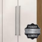 Guarda Roupa Casal Com Espelho Isabela Bor/off Whit - Móveis