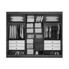 Guarda Roupa Casal Com Espelho Los Angeles 03 Portas D'doro M