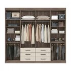 Guarda Roupa Casal Com Espelho Master 8 Portas 6 Gavetas Sant