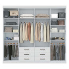 Guarda Roupa Casal Com Espelho Master 8 Portas 6 Gavetas Sant