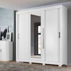 Guarda-roupa Casal Com Espelho Montreal Plus 3 Pt 3 Gv Branco
